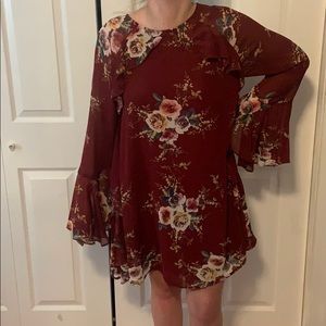 Floral boutique dress